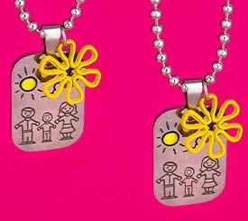 Tags w/ Family & Flower