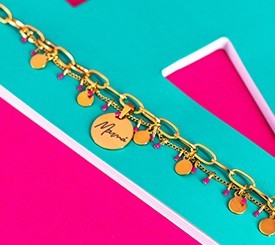 Chain Bracelet "Mama”