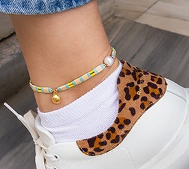 Anklet Bracelet Tila Beads