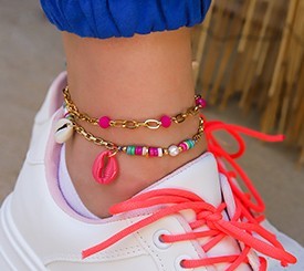 Anklet Chain w/ Shell