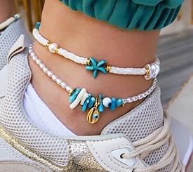 Anklet Bracelet w/Starfish