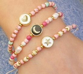 BRACELETS W/ SLIDERS