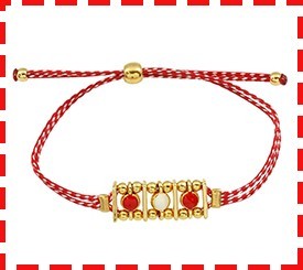 Martaki w/ Enamel & Beads