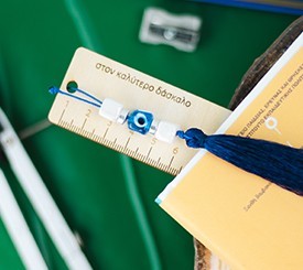 Ruler w/ Evil Eye & Tassel