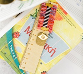 Bookmark Ruler w/ Ribbon