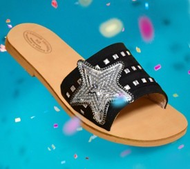 Sandal w/ Star Patch