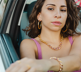 SET W/ CHAINS & JADE BEADS