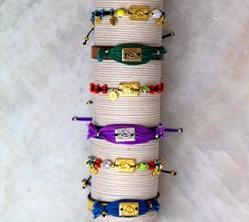 LEATHER BRACELETS W/ TAGS