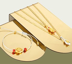 JEWELRY W/ METAL SLIDERS