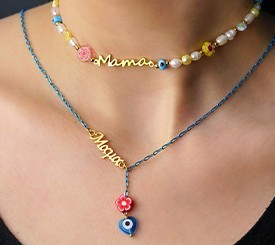 Gold "Mama" Necklaces