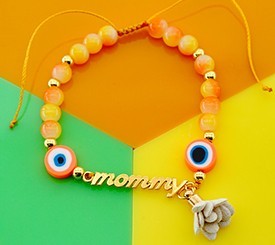 Orange Bracelet for Mommy