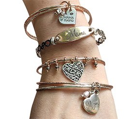 Cuffs & Bangles w/ Charms