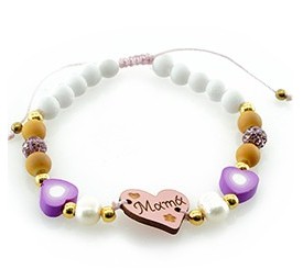 Bracelet w/ Wooden Heart