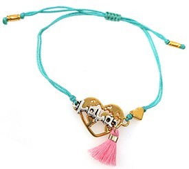 Bracelet w/ Heart & Tassel