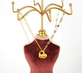 Chain Necklaces w/ Heart