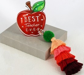 Deco Apple w/ Tassel