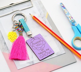 Keyring w/ Tassel