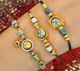 Bracelets w/ Lucky Beads