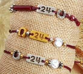 Bracelets w/ Lucky Tags