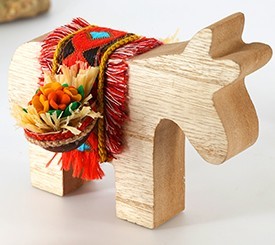 Wooden Deco Donkey