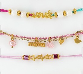 Bracelets w/ Gold Details