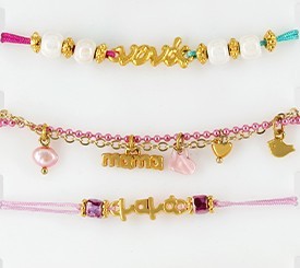 Bracelets w/ Gold Details