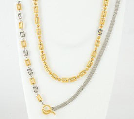NECKLACES W/ RECTANGLES