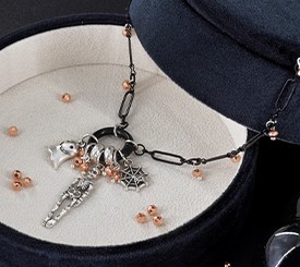 SKELETON & GHOST NECKLACE