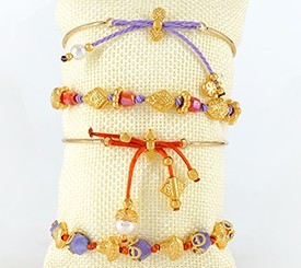 BRACELETS W/ SLIDERS