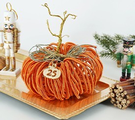 Deco Pumpkin w/ Cords