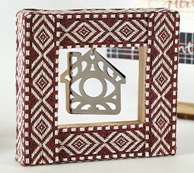 Square Deco w/ House