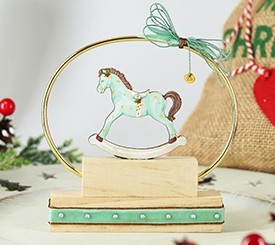 Deco w/ Carousel Horse