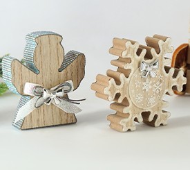 Angel & Snowflake Deco