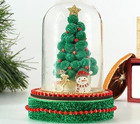 Glass Deco Christmas Tree