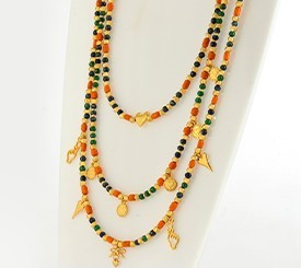 NECKLACE SET W/ CHARMS