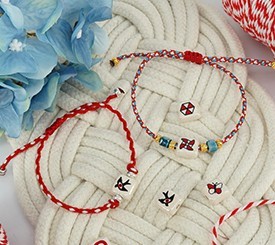 Martakia w/ Ceramic Beads