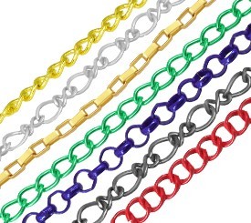 2 m in acciaio INOX catene Heavy Round box Chain Findings Fit per