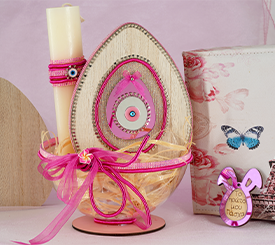 Pink Candle Set