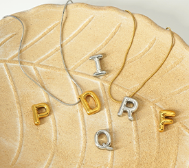NECKLACES BALLOON LETTERS