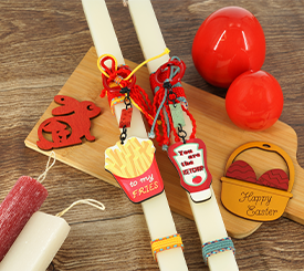 Candles w/ Fries & Ketchup