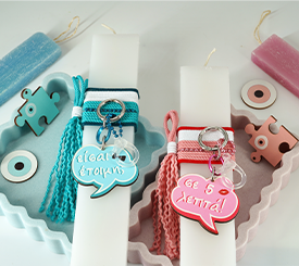 Candles w/ Speech Bubbles