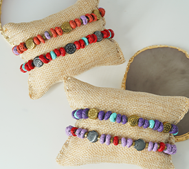 PURPLE & RED BRACELETS