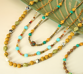 SET W/ SEMIPRECIOUS STONES