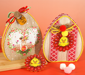 Wooden Deco Eggs