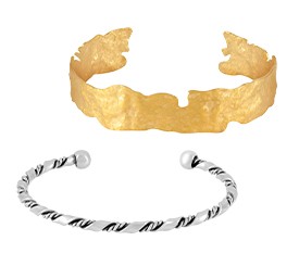 Bracciali in ottone
