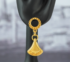 EARRING W/ MEANDER