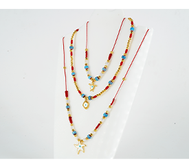 NECKLACES W/ GLASS BEADS