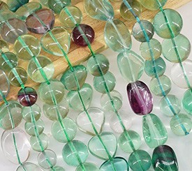 Perles de fluorite