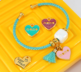 Bracelet Mama & Heart