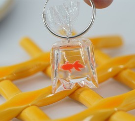 EARRINGS W/ FISH